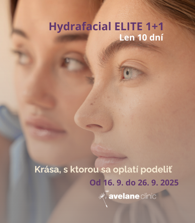 Hydrafacial poukážky 1+1