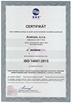 ISO Certifikát